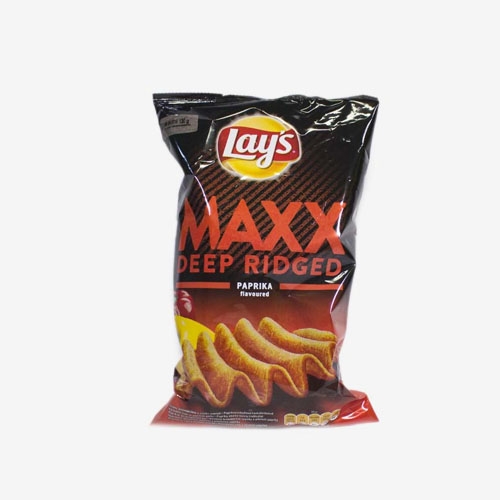 Lays Max - Paprikové smažené zemiakové lupienky 130g