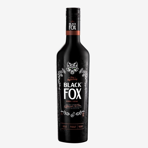 Black Fox 35% bylinný likér - 700 ml