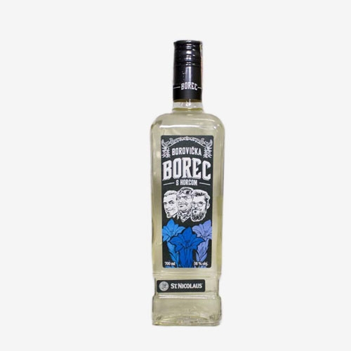 St. Nicolaus Borec borovička s horcom 38% - 700 ml
