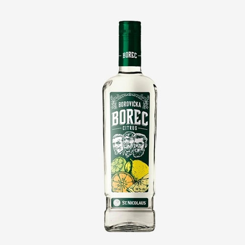 St. Nicolaus Borec borovička 38% citrus - 700 ml