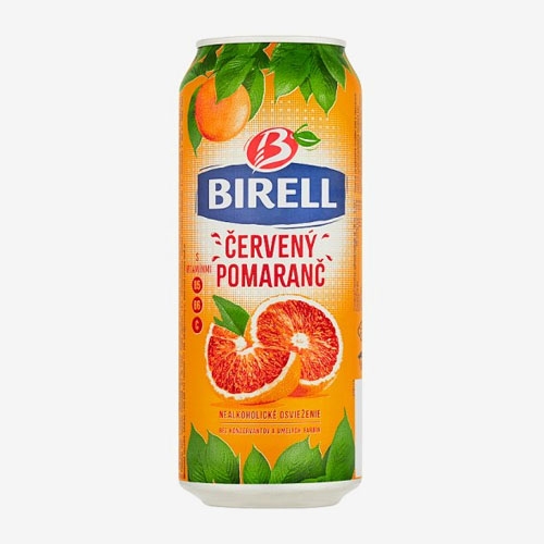 Birell nealkoholické pivo Červený pomaranč - 500 ml