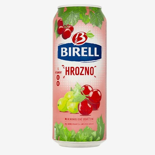 Birell nealkoholické pivo Hrozno - 500 ml