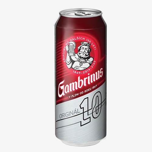 Gambrinus pivo 10% - 500 ml