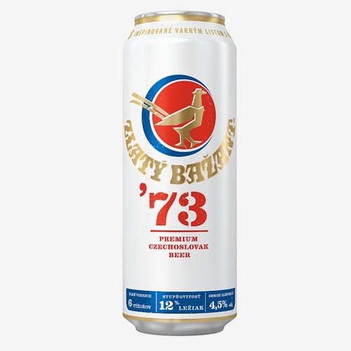 Zlatý Bažant pivo 73 4,5% - 500 ml