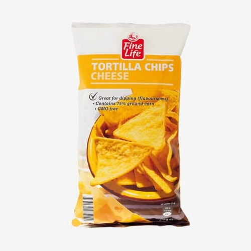 Fine Life Tortilla chips syrové 200g