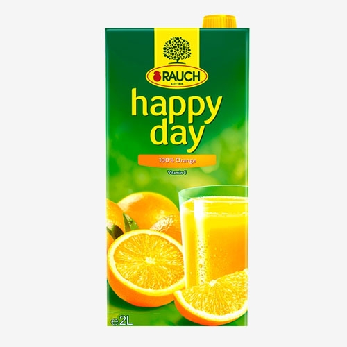 Rauch Happy Day džús pomaranč 100% 2L
