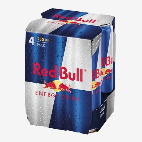 Red Bull energetický nápoj plech 4x 250 ml