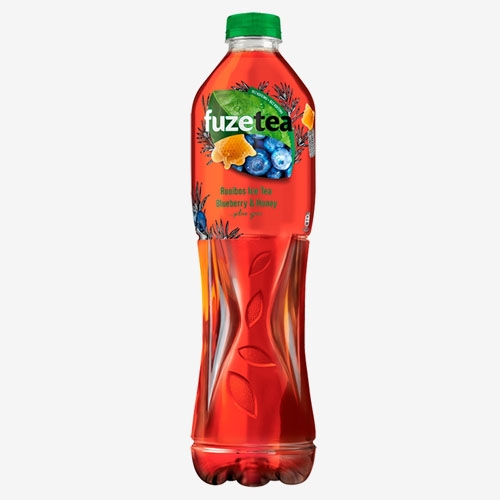 Fuze Tea Rooibos ľadový čaj čučoriedka a med 1,5 l