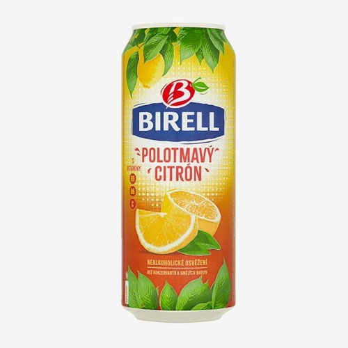 Birell nealkoholické pivo Polotmavý citrón - 500 ml