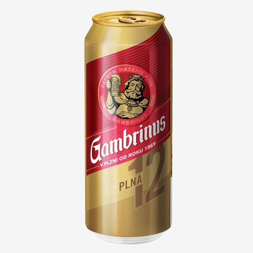 Gambrinus pivo 12% - 500 ml