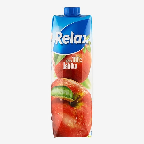 Relax džús 100% jablko 1 L