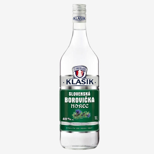 St. Nicolaus Klasik Borovička horec 38% - 1000 ml