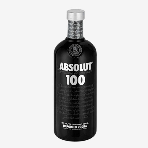 Absolut 100 vodka - 700 ml