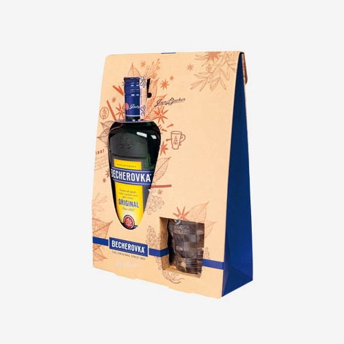 Becherovka 38% - 700 ml + pohárik